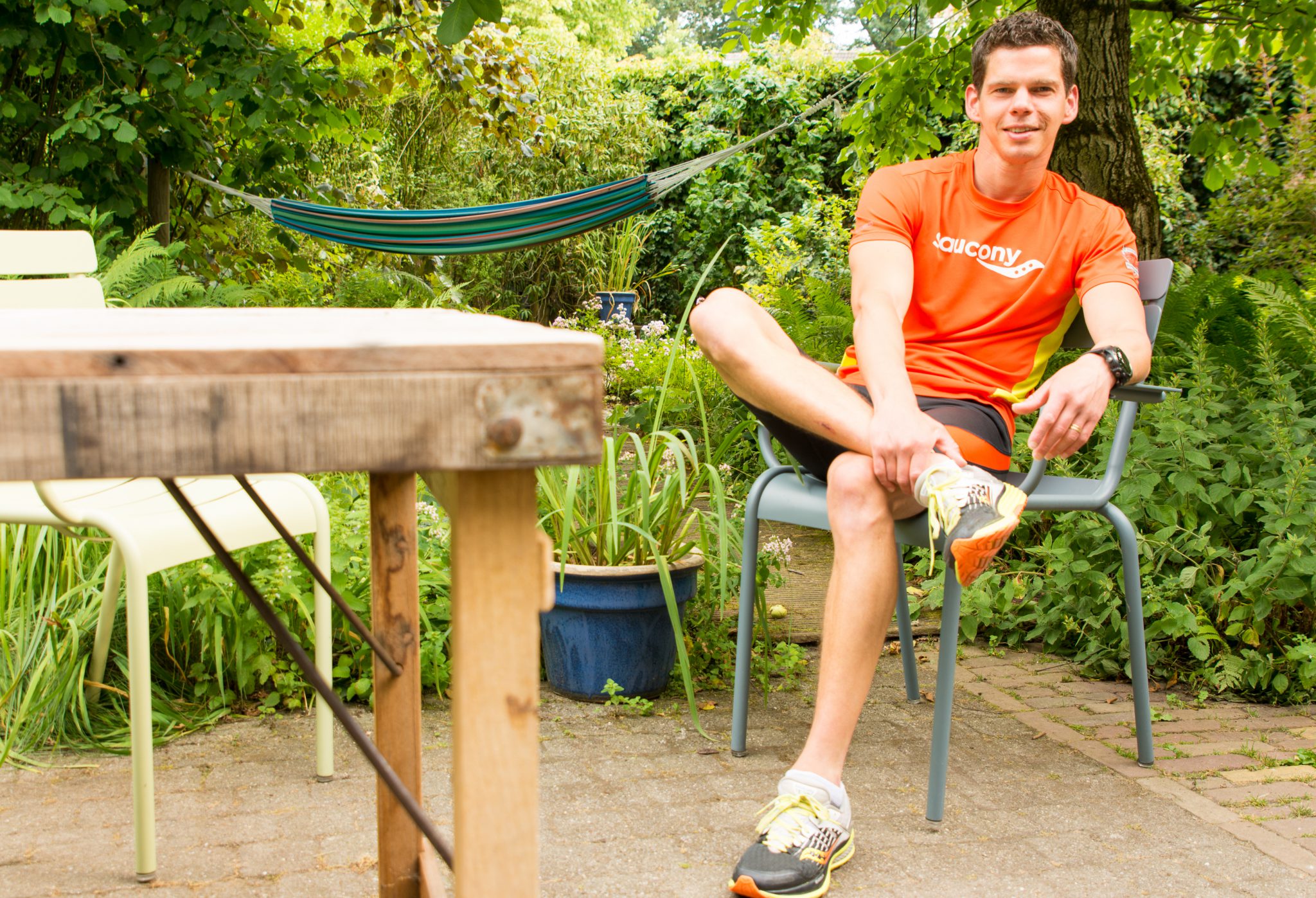 Pieter een sporter en militair die van maximale focus naar levensgenieter ging